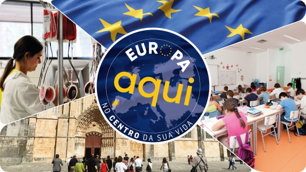 Europa aqui no Centro da sua vida