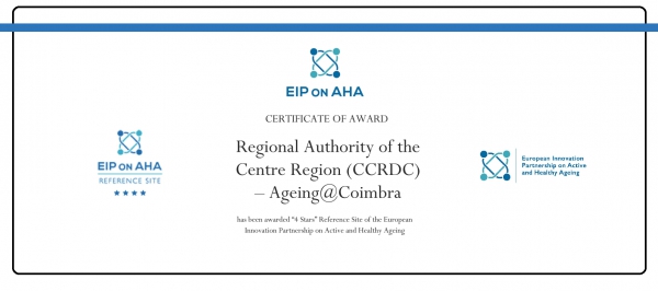 Região Centro destacada como Região Europeia de Referência para o Envelhecimento Ativo e Saudável
