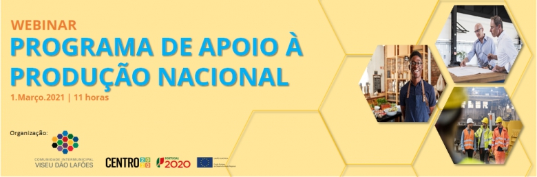 Webinar sobre o Programa de Apoio à Produção Nacional